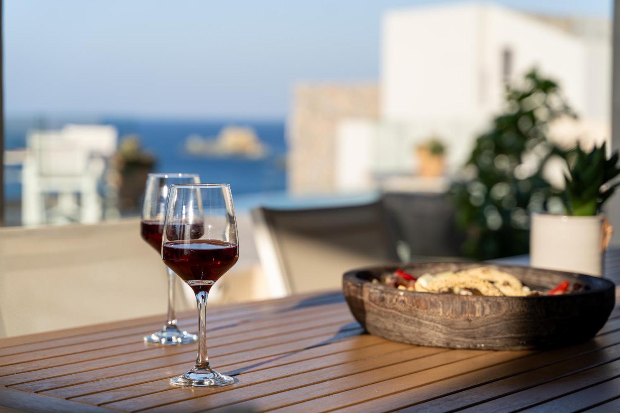 Amazing View Villa Aliki With Infinity Pool & Spa Ligaria  Exterior foto