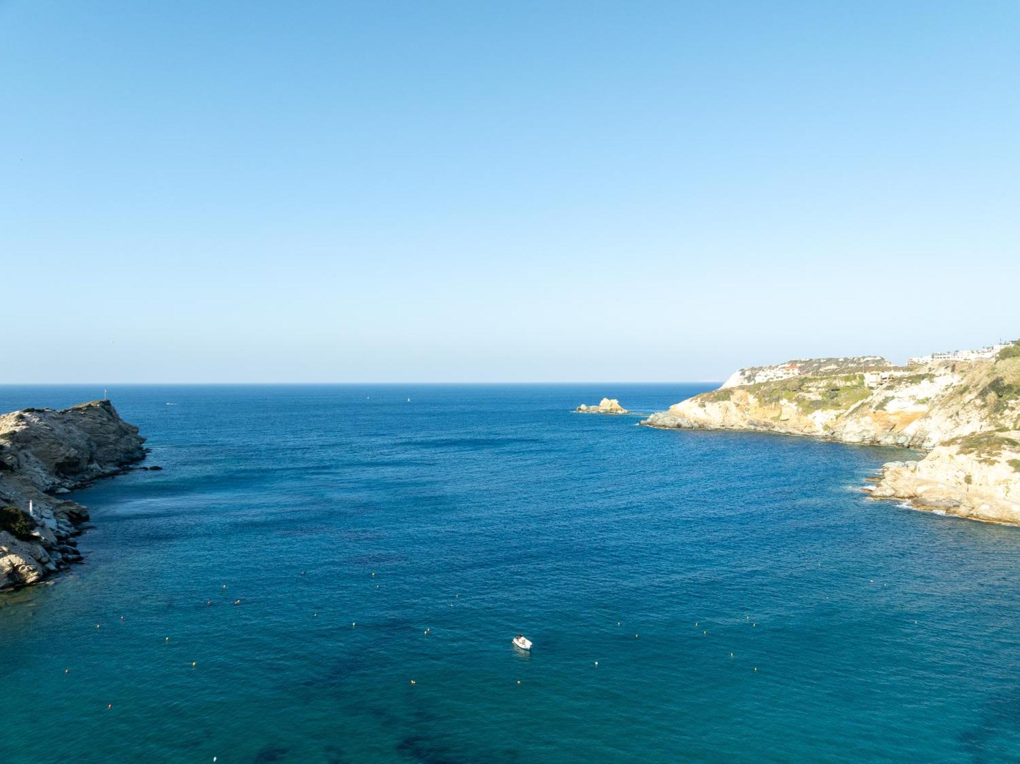 Amazing View Villa Aliki With Infinity Pool & Spa Ligaria  Exterior foto
