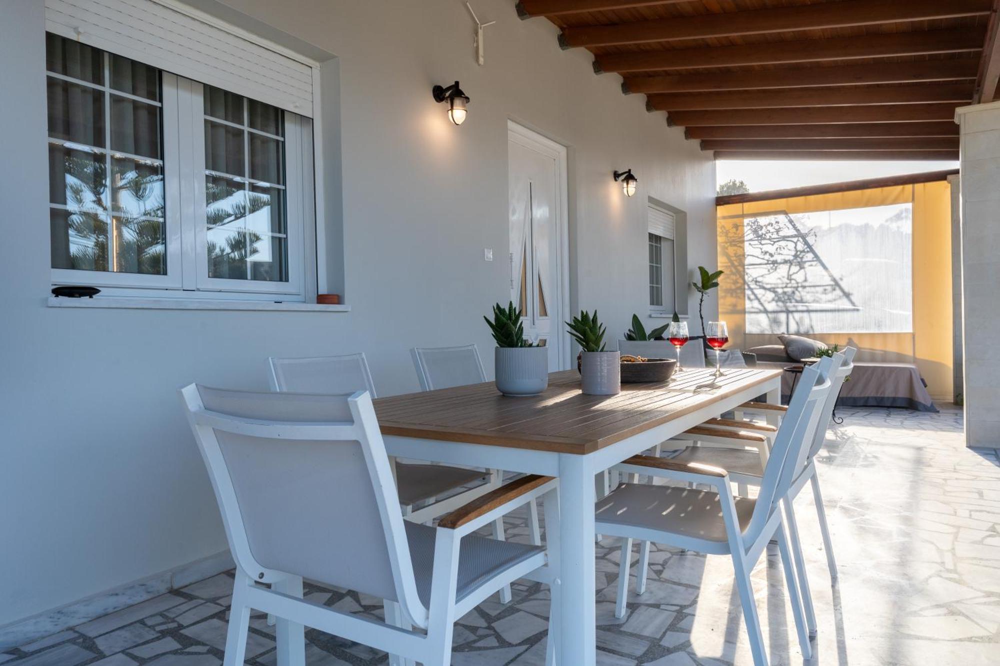 Amazing View Villa Aliki With Infinity Pool & Spa Ligaria  Exterior foto